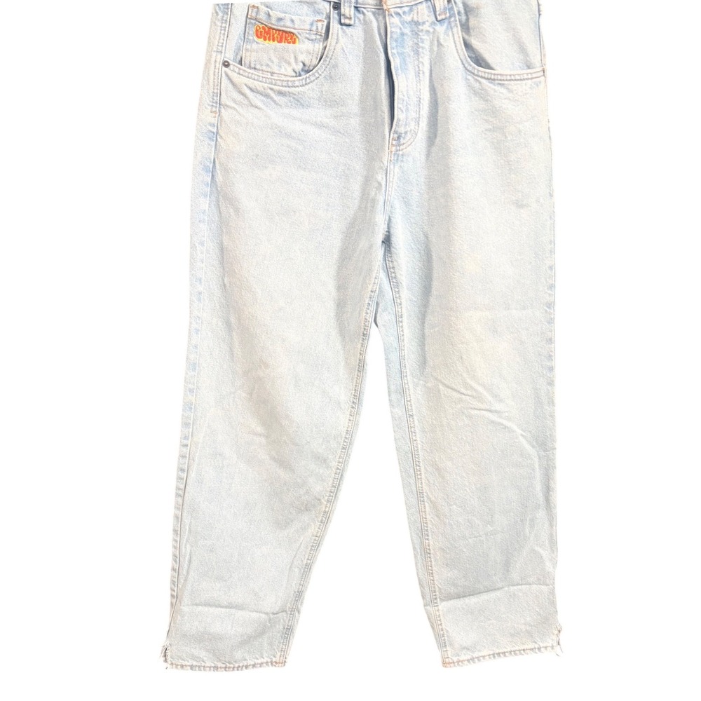 Empyre Relaxed Fit Jeans Size 32 light blue Wash Skater Streetwear Baggy Denim - Picture 6 of 16